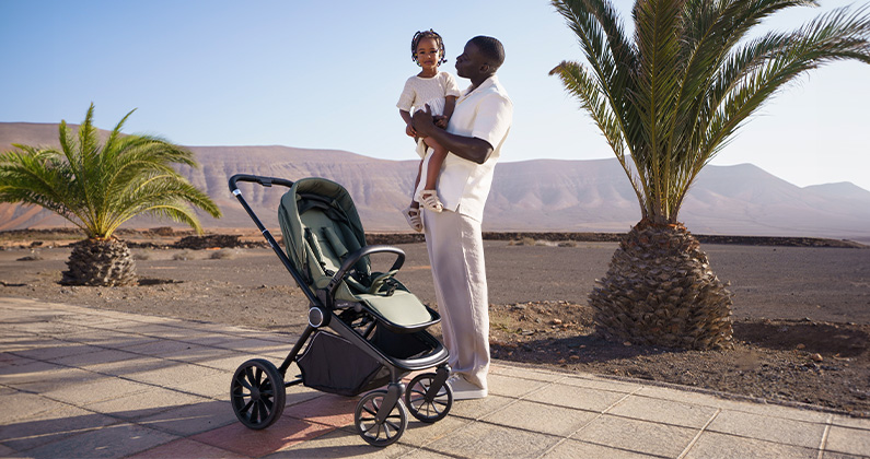 Lionelo Mika Plus 3w1 Beige Sand — Wózek wielofunkcyjny